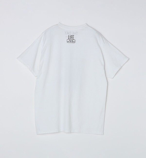 SHIPS「【SHIPS別注】THE DAY ON THE BEACH: フォト プリント Tシャツ」|Tシャツ・カットソー|