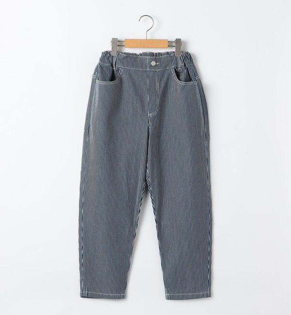 SHIPS KIDS「SHIPS KIDS:140～160cm /ヒッコリー デニム パンツ」|デニム|ブルー系