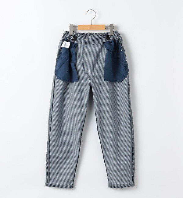 SHIPS KIDS「SHIPS KIDS:140～160cm /ヒッコリー デニム パンツ」|デニム|