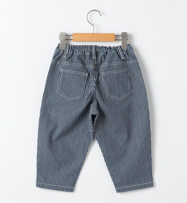 SHIPS KIDS「SHIPS KIDS:90cm /ヒッコリー デニム パンツ」|デニム|