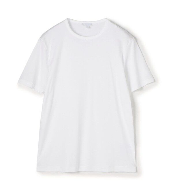 TOMORROWLAND BUYING WEAR「SUNSPEL シーアイランドコットン クルーネックTシャツ」|Tシャツ・カットソー|11 White