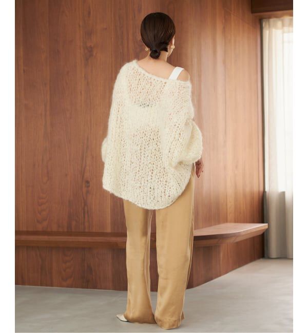 Plage「《追加予約》HAND KNIT ジャンボタム プルオーバー」|ニット・セーター|