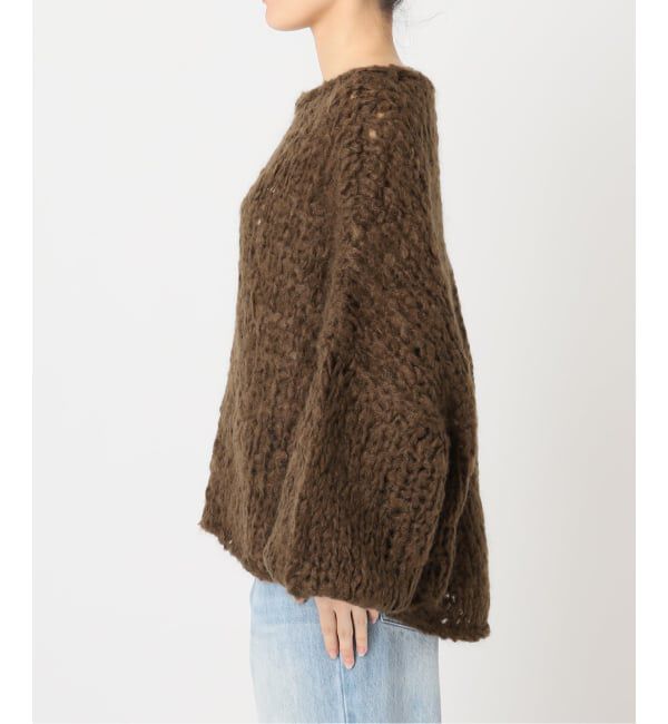 Plage「《追加予約》HAND KNIT ジャンボタム プルオーバー」|ニット・セーター|