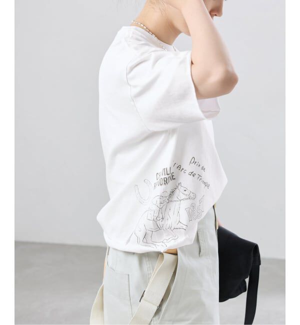 IENA「《追加》Work of Art Kendai/ワークオブアートケンダイ グラフィック Tシャツ」|Tシャツ・カットソー|