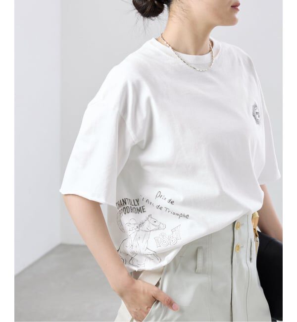 IENA「《追加》Work of Art Kendai/ワークオブアートケンダイ グラフィック Tシャツ」|Tシャツ・カットソー|