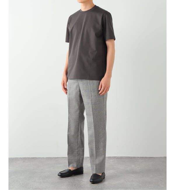 EDIFICE「COUTURE D&rsquo;ADAM (クチュール ド アダム) 別注 Officer's Trousers Glencheck」|スラックス|