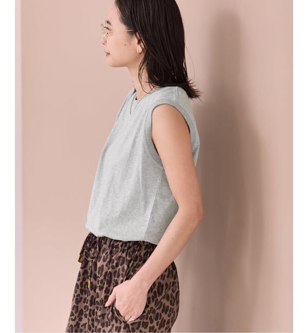JOURNAL STANDARD「《追加2》汗ジミ防止天竺ノースリーブ」|Tシャツ・カットソー|