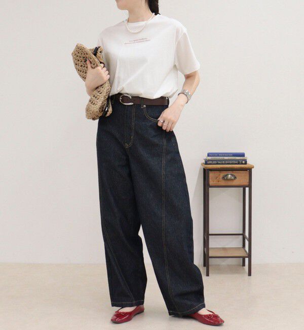 fredy emue「シルケットラウンドヘムTシャツ」|Tシャツ・カットソー|