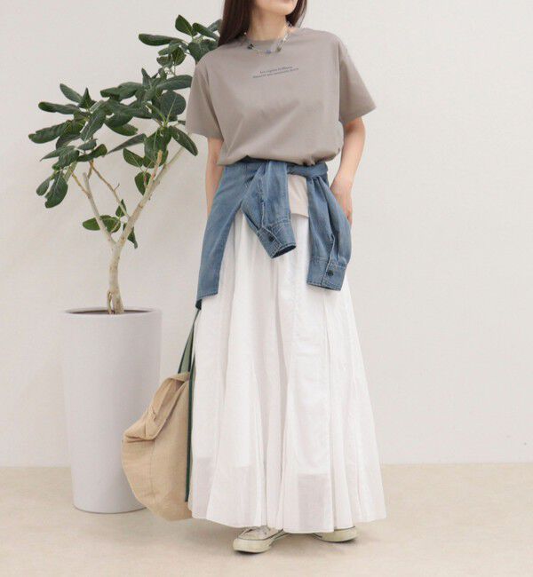 fredy emue「シルケットラウンドヘムTシャツ」|Tシャツ・カットソー|