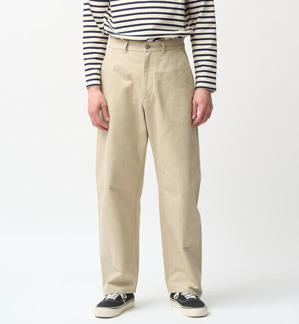 ORCIVAL「ORCIVAL | コットンドライツイル ワイドカーブパンツ MEN」|その他|BEIGE