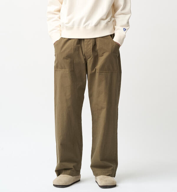 ORCIVAL「ORCIVAL | コットンツイル セミワイドストレートパンツ MEN」|チノ|BROWN系1
