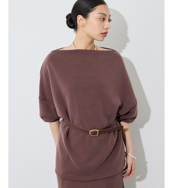  「フィブリルダンボールプルオーバー」|Tシャツ・カットソー|ブラウン