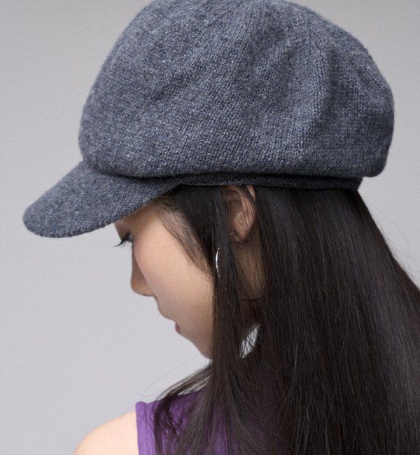  「【26AW LOOK掲載品番】ニットキャスケット」|ハット|