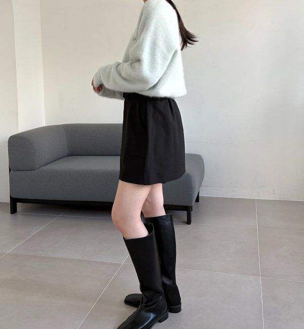 「【セットアップ対応】スカートレイヤードショートパンツ」|スカート|
