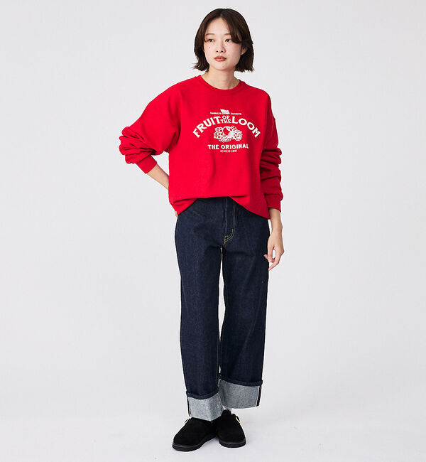 ABAHOUSE「【FRUIT OF THE LOOM】PRINT SWEAT5/プリントロゴ/ユ」|スウェット・ジャージ|