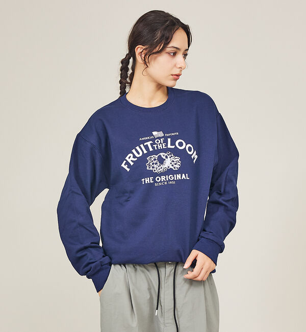 ABAHOUSE「【FRUIT OF THE LOOM】PRINT SWEAT5/プリントロゴ/ユ」|スウェット・ジャージ|