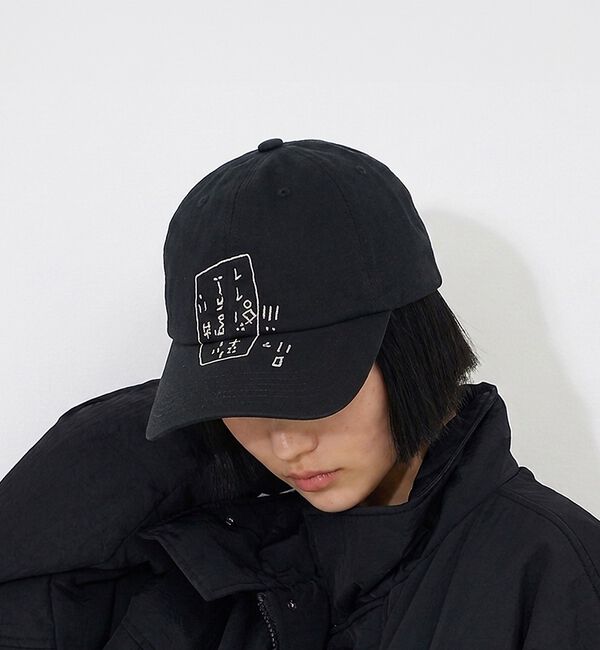NOMINE「【LY】Letter Cap 刺繍キャップ｜手書き文字風」|その他|