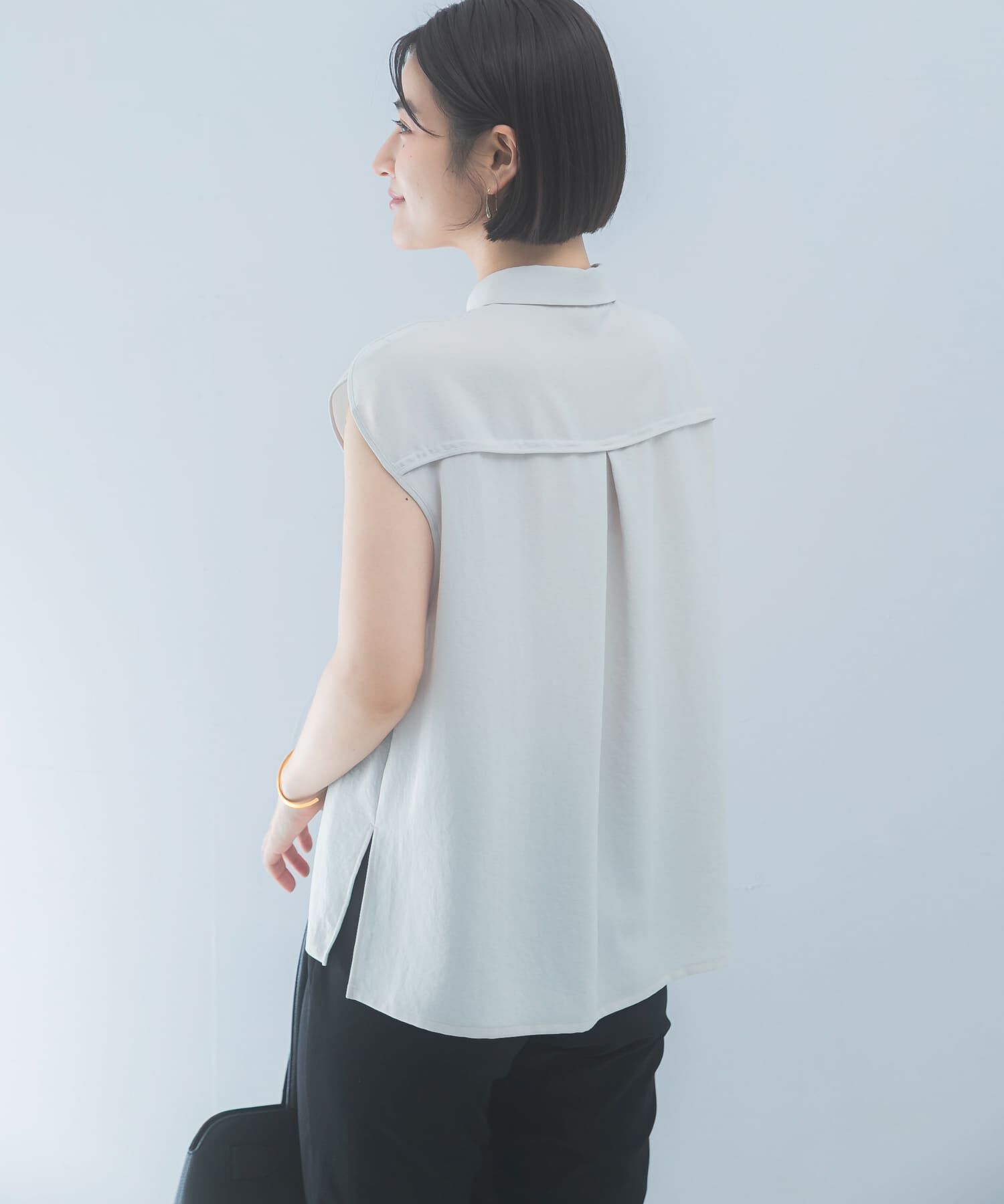 URBAN RESEARCH ROSSO「クールタッチ 防シワ シャツブラウス」|シャツ・ブラウス|