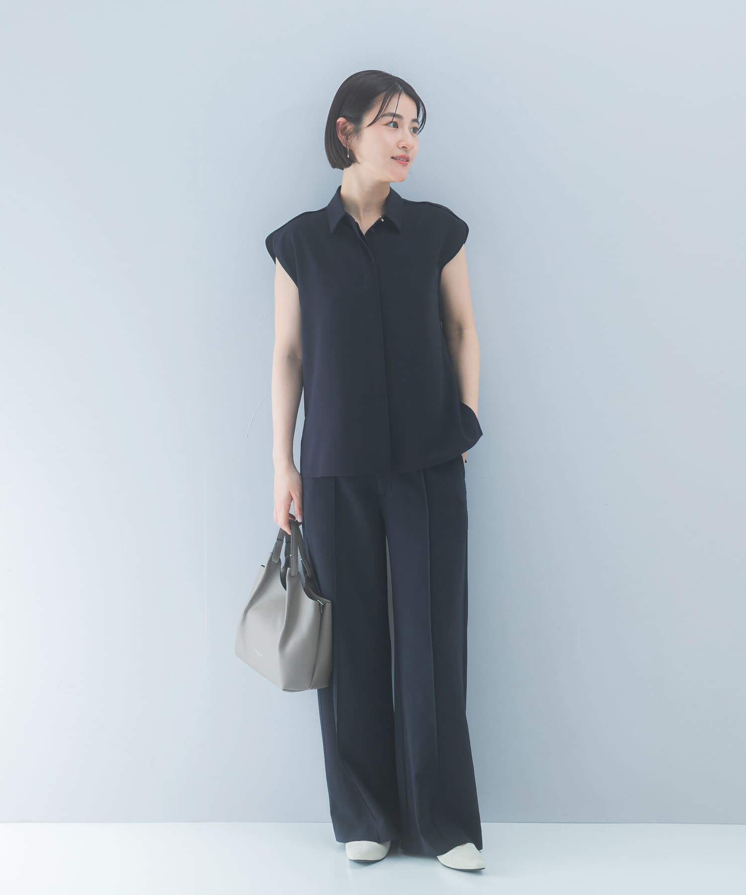URBAN RESEARCH ROSSO「クールタッチ 防シワ シャツブラウス」|シャツ・ブラウス|