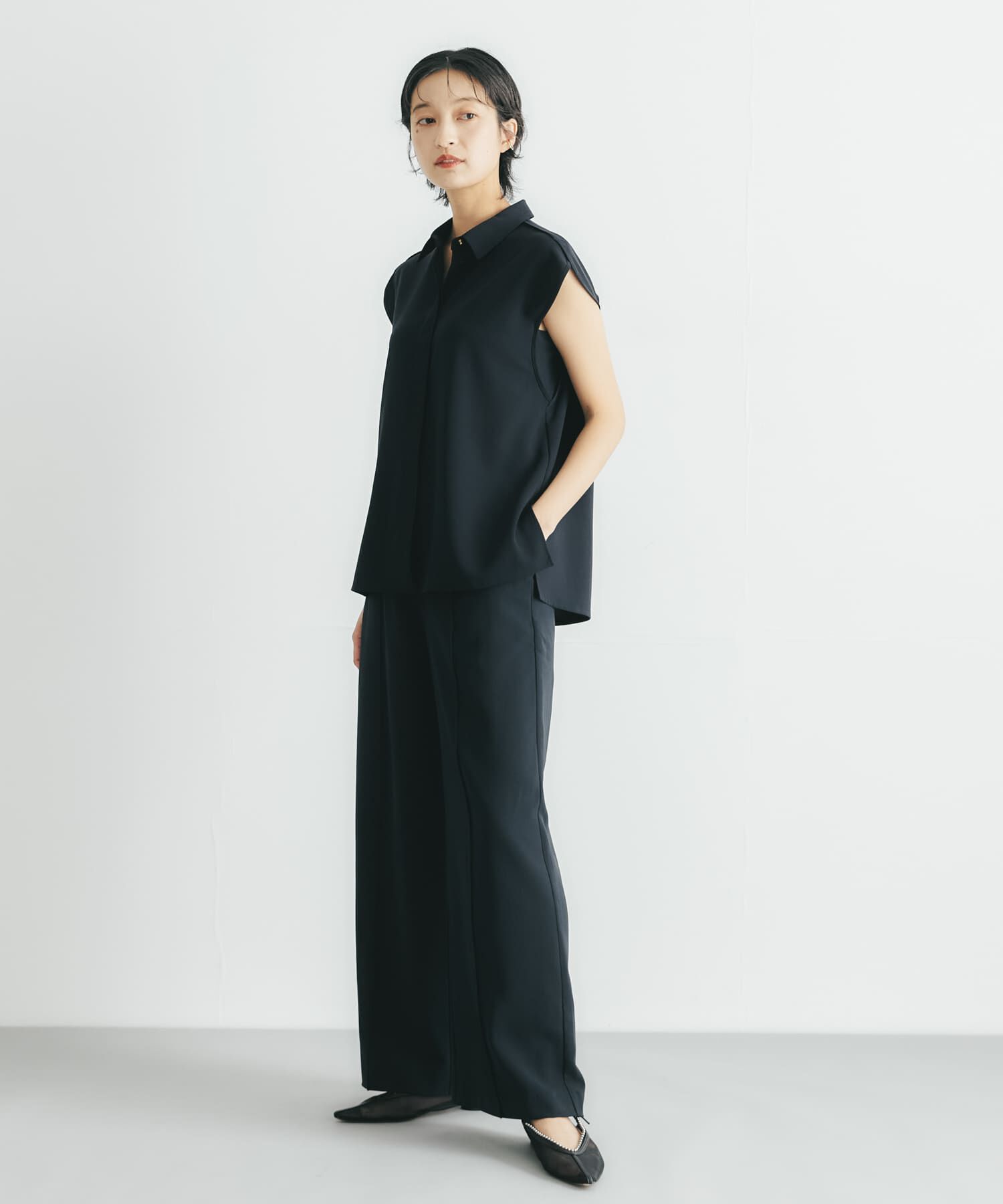 URBAN RESEARCH ROSSO「クールタッチ 防シワ シャツブラウス」|シャツ・ブラウス|