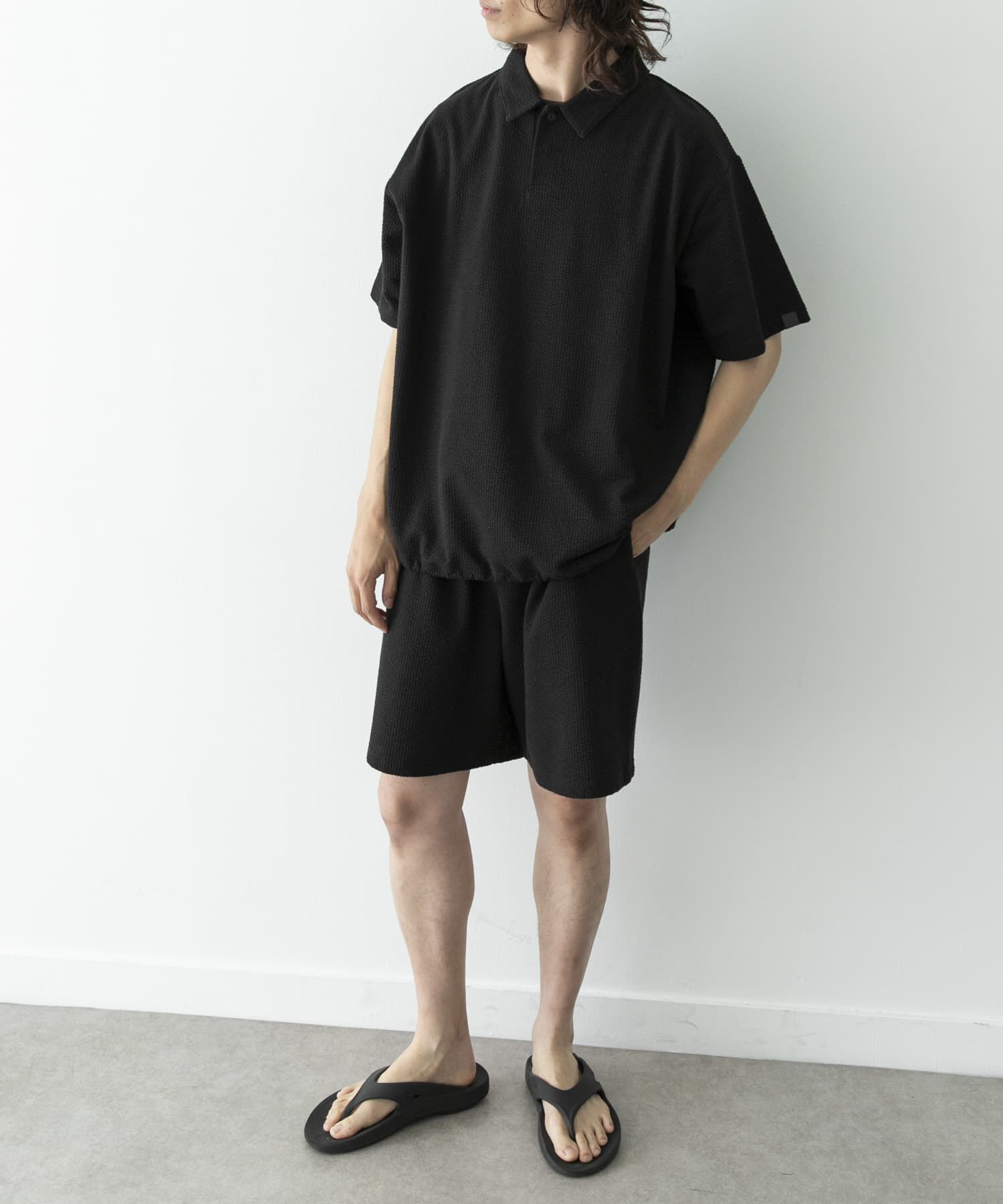 Sonny Label 「カットシアサッカー襟付きプルオーバー」|Tシャツ・カットソー|