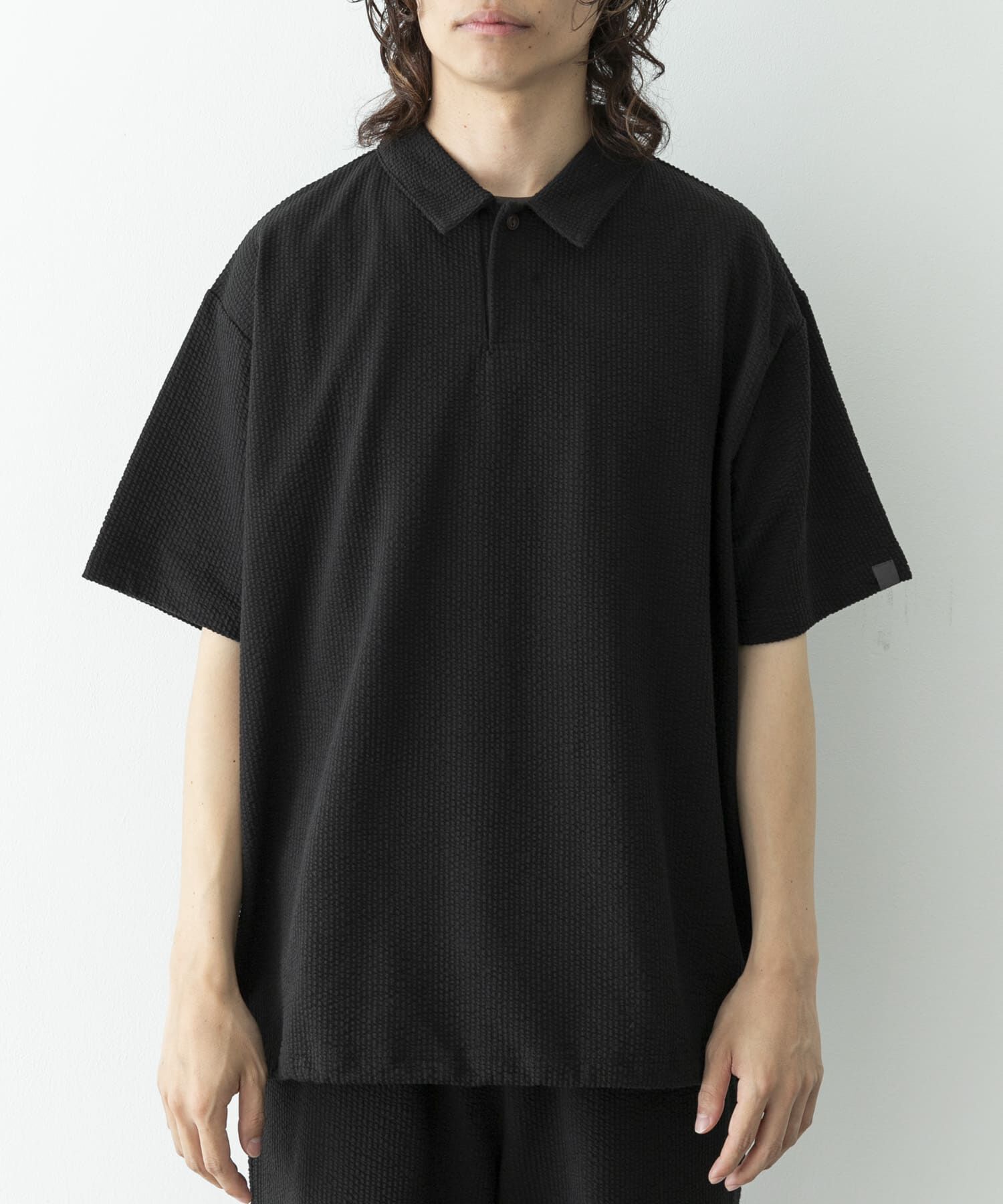 Sonny Label 「カットシアサッカー襟付きプルオーバー」|Tシャツ・カットソー|