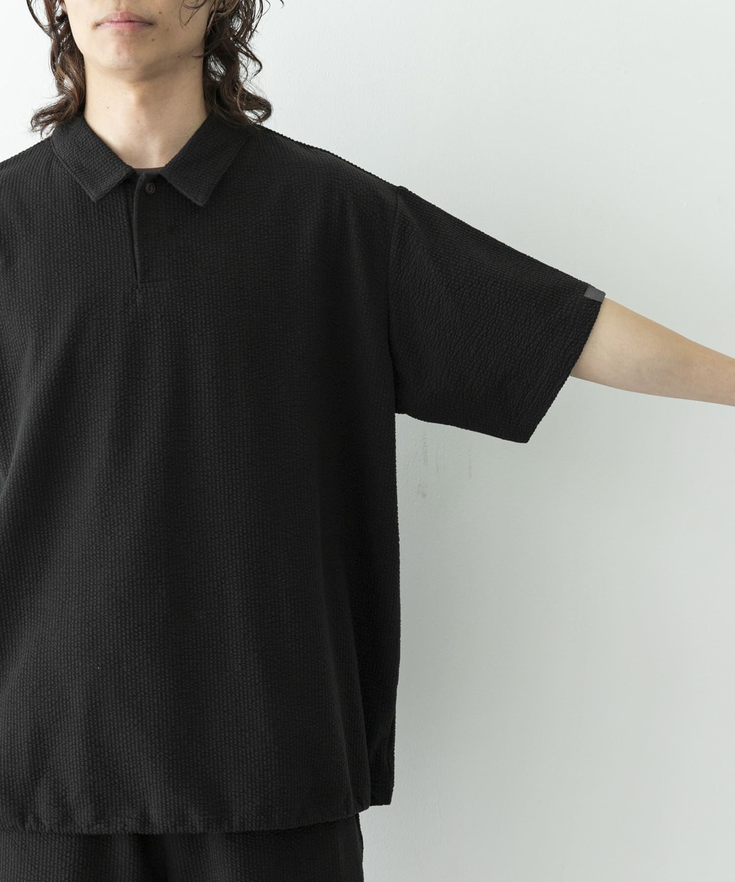 Sonny Label 「カットシアサッカー襟付きプルオーバー」|Tシャツ・カットソー|