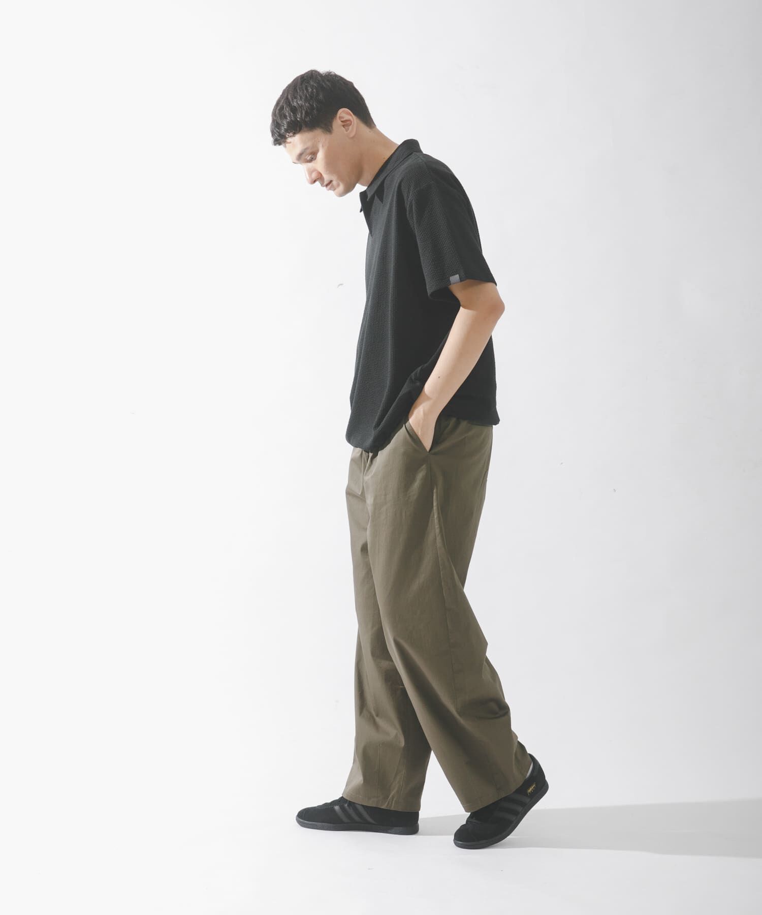 Sonny Label 「カットシアサッカー襟付きプルオーバー」|Tシャツ・カットソー|