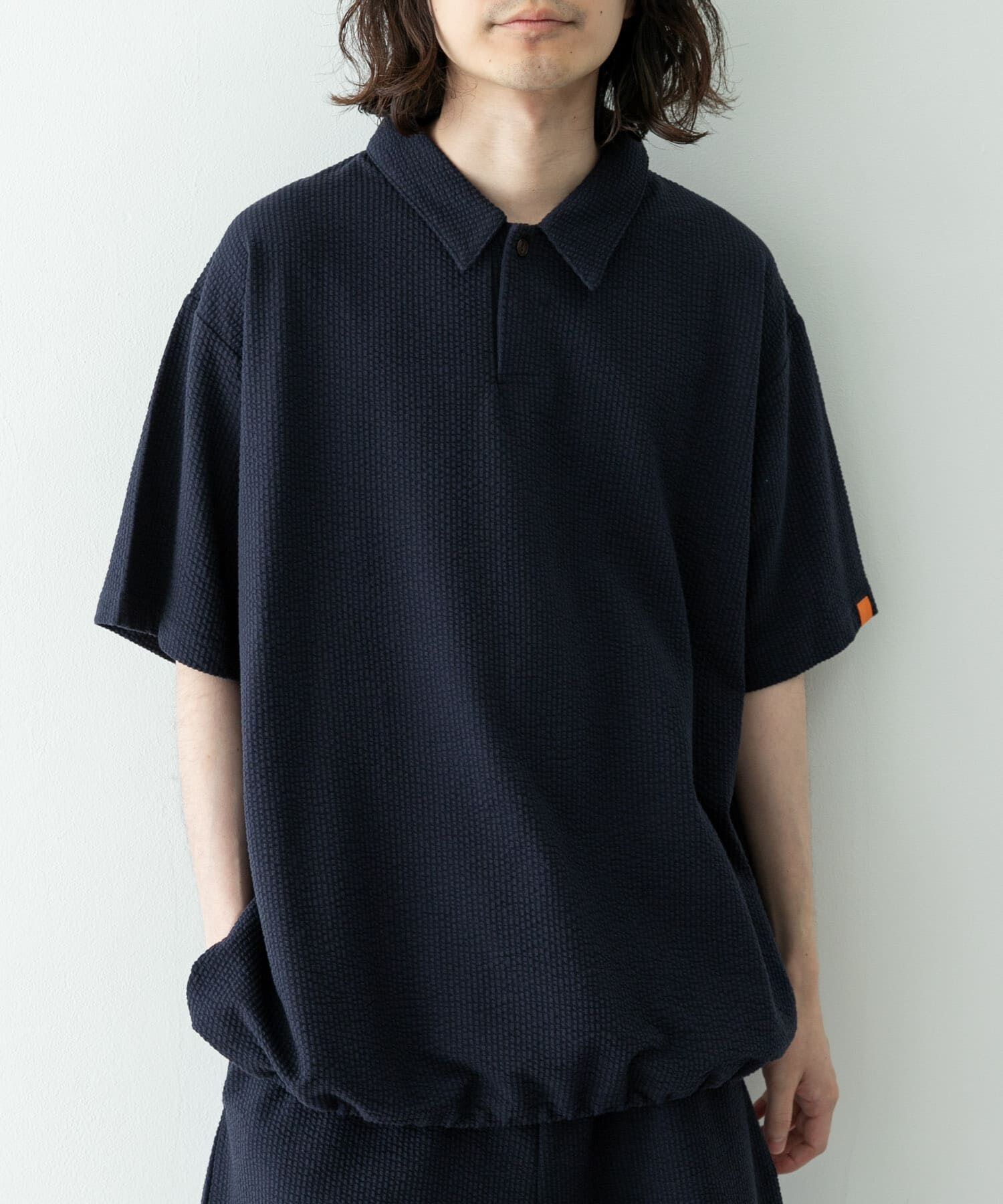 Sonny Label 「カットシアサッカー襟付きプルオーバー」|Tシャツ・カットソー|