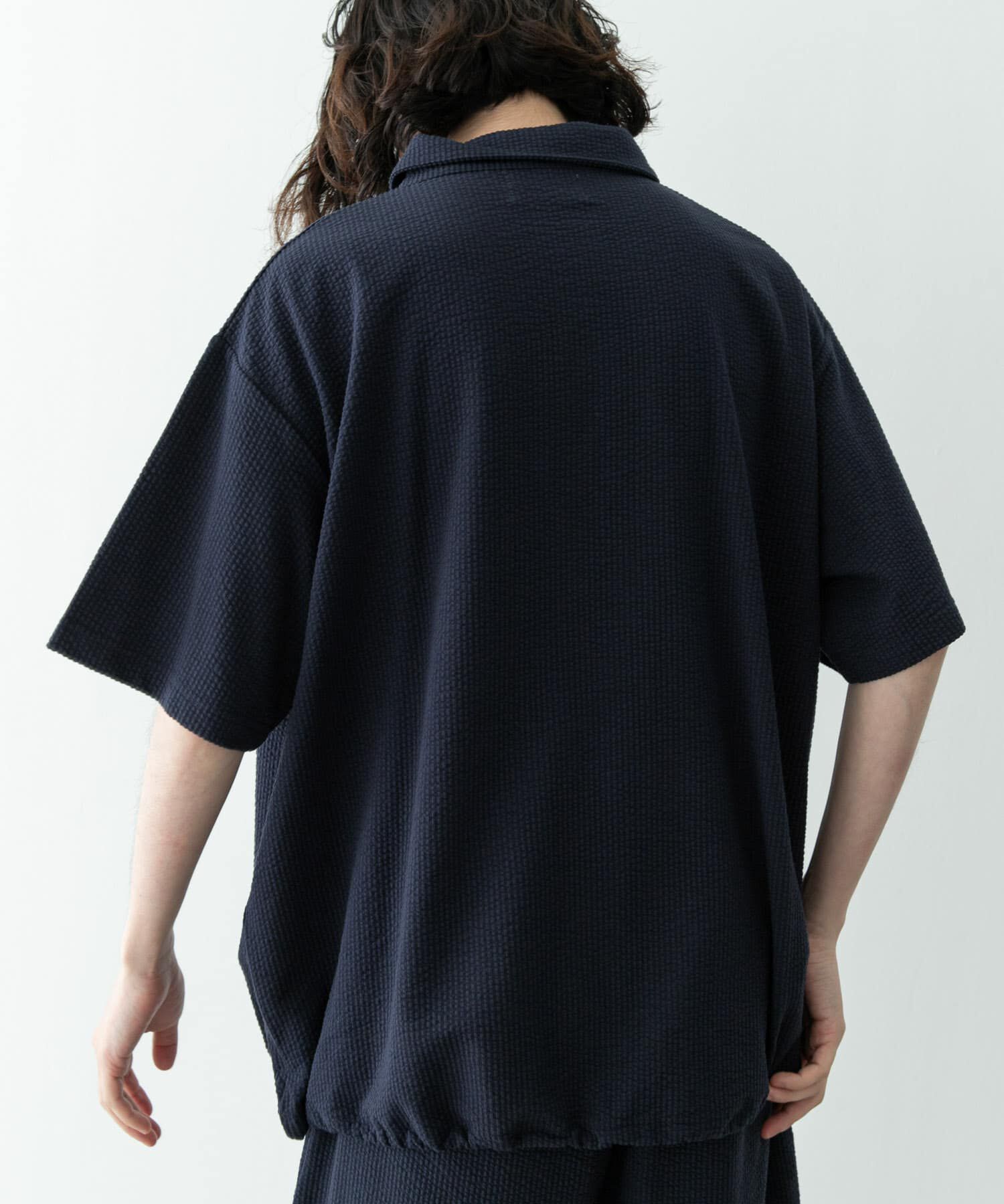 Sonny Label 「カットシアサッカー襟付きプルオーバー」|Tシャツ・カットソー|