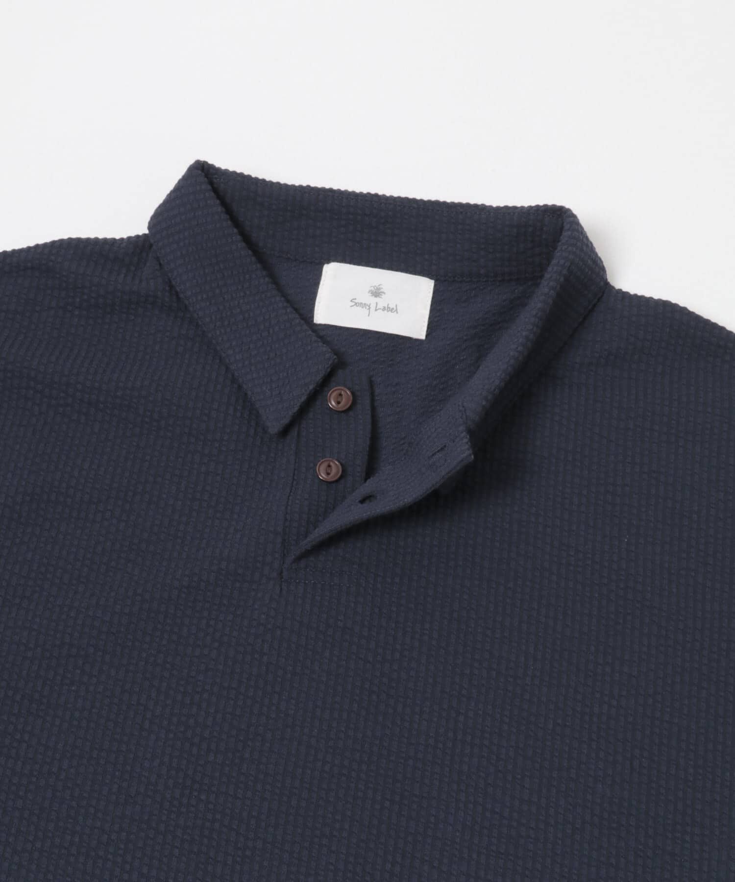 Sonny Label 「カットシアサッカー襟付きプルオーバー」|Tシャツ・カットソー|