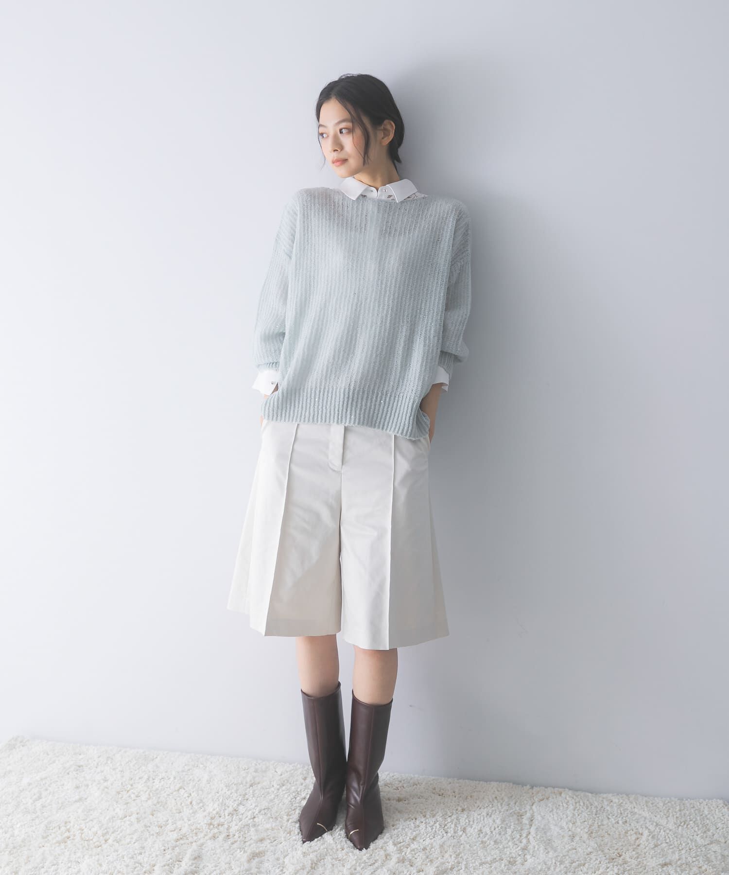 URBAN RESEARCH ROSSO「ハードサテンハーフパンツ」|その他|
