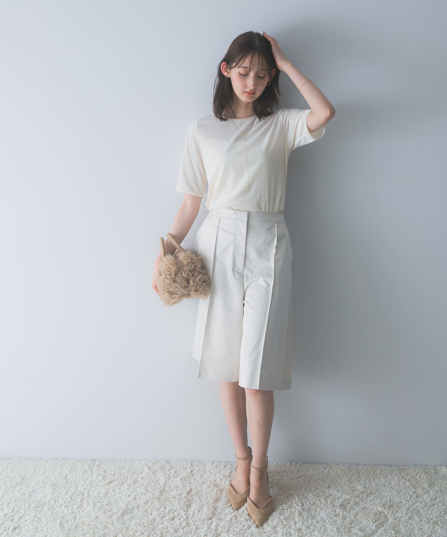 URBAN RESEARCH ROSSO「ハードサテンハーフパンツ」|その他|