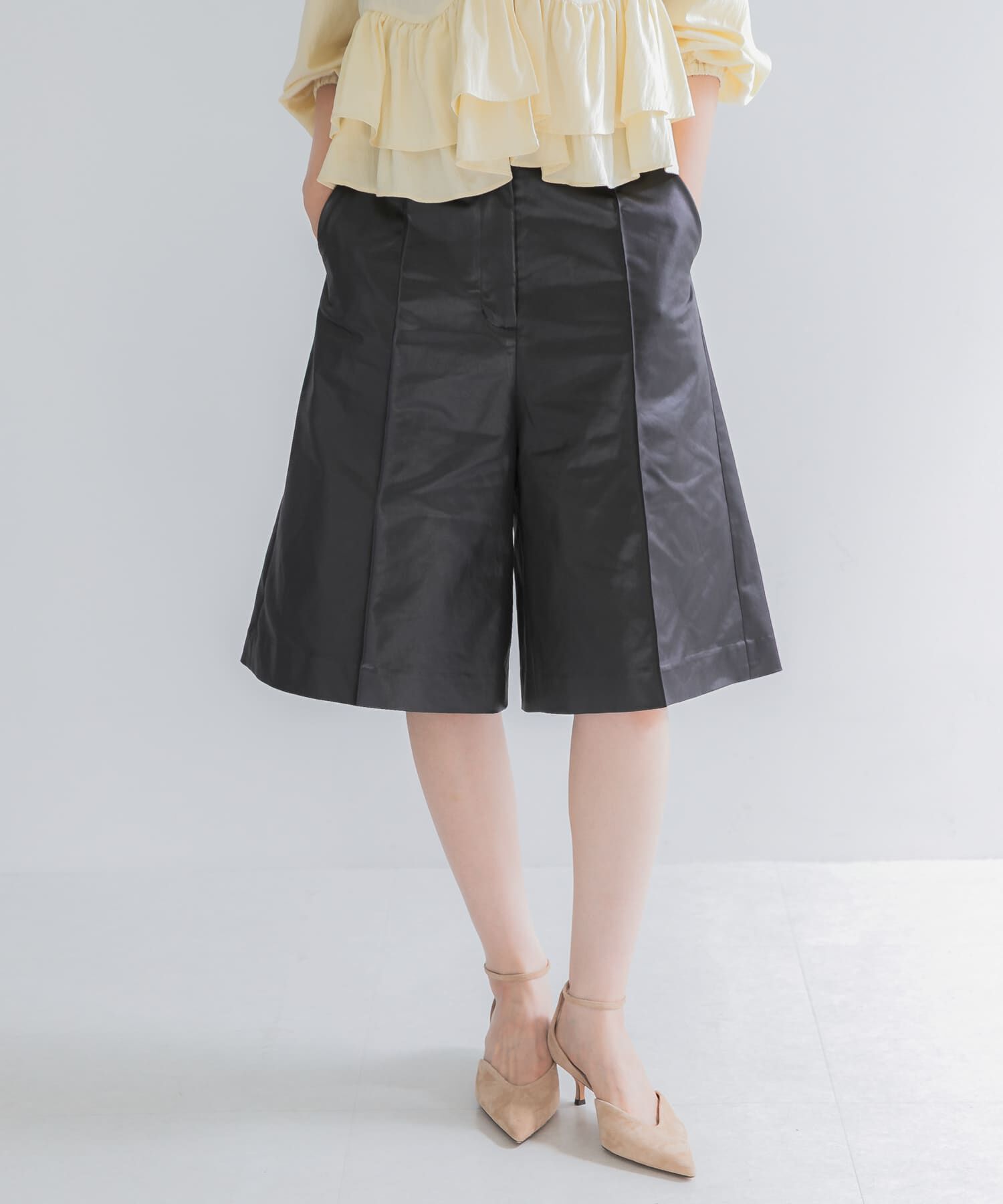 URBAN RESEARCH ROSSO「ハードサテンハーフパンツ」|その他|