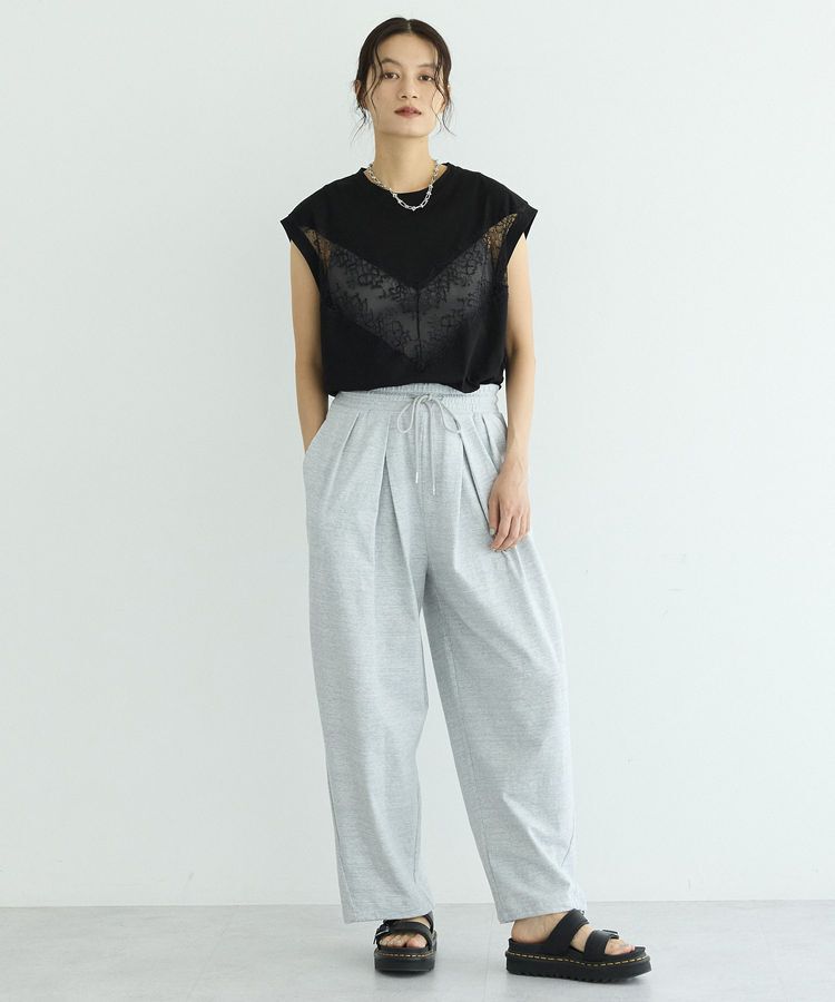 GARAGE OF GOOD CLOTHING「【EC限定】レースドッキングTシャツ」|Tシャツ・カットソー|