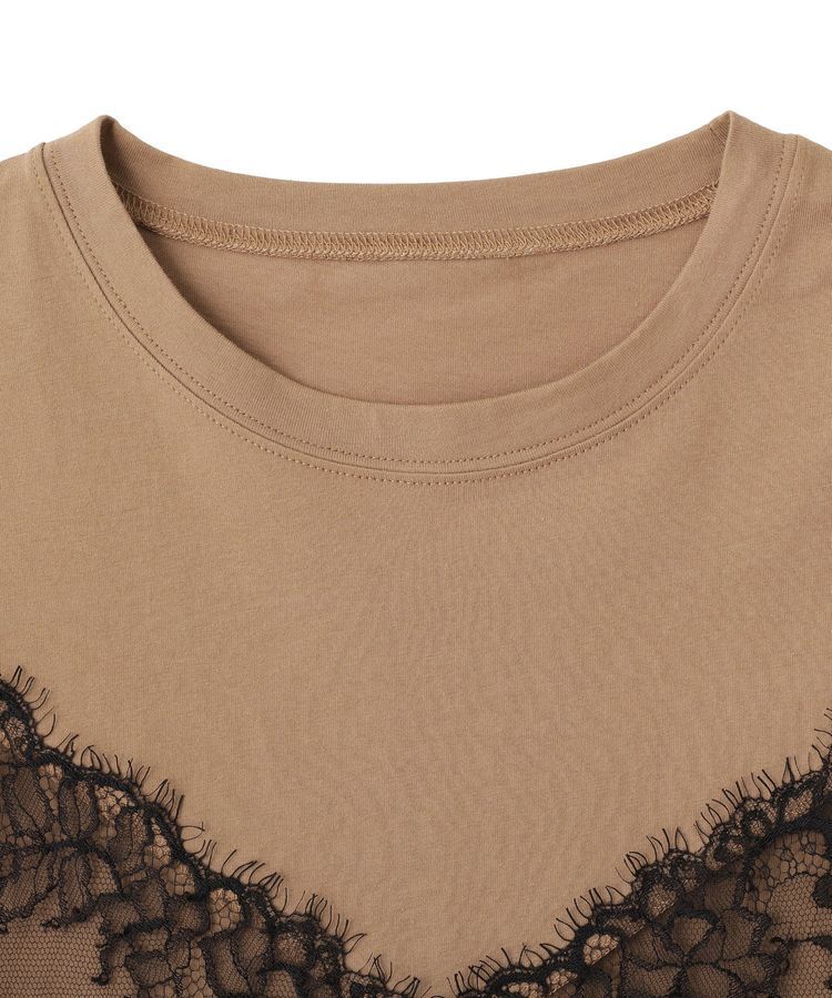 GARAGE OF GOOD CLOTHING「【EC限定】レースドッキングTシャツ」|Tシャツ・カットソー|