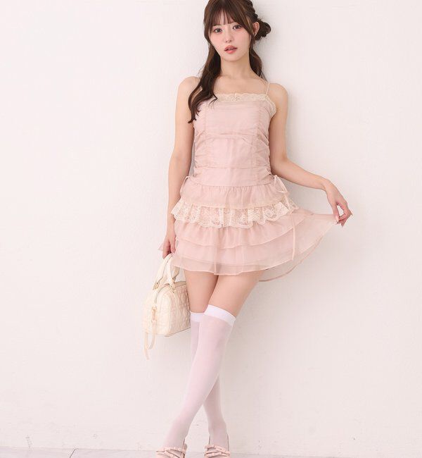  「配色リボンキルティングミニボストンバッグ」|ショルダー・メッセンジャー|