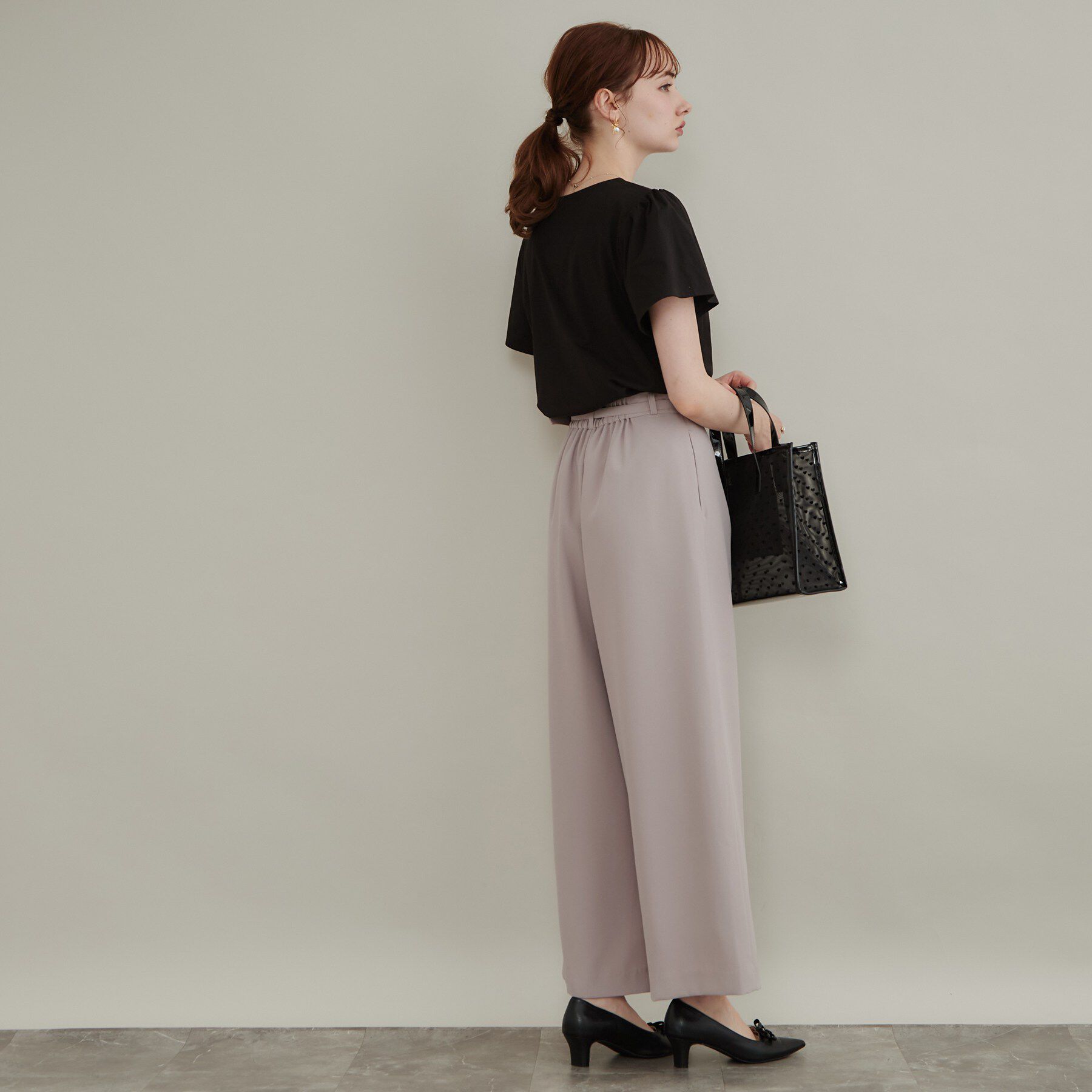 Couture broach「リボンロゴTシャツ」|Tシャツ・カットソー|