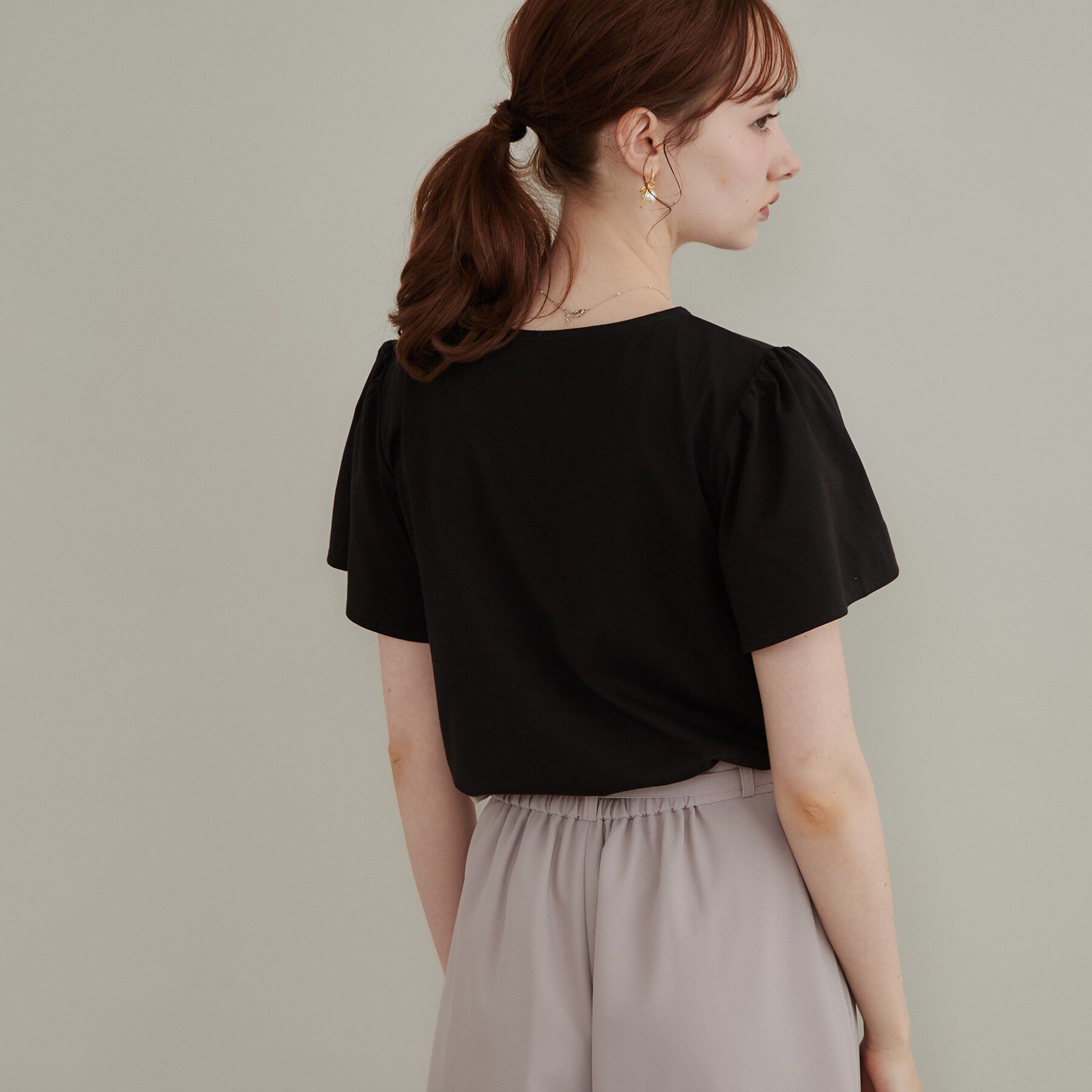 Couture broach「リボンロゴTシャツ」|Tシャツ・カットソー|