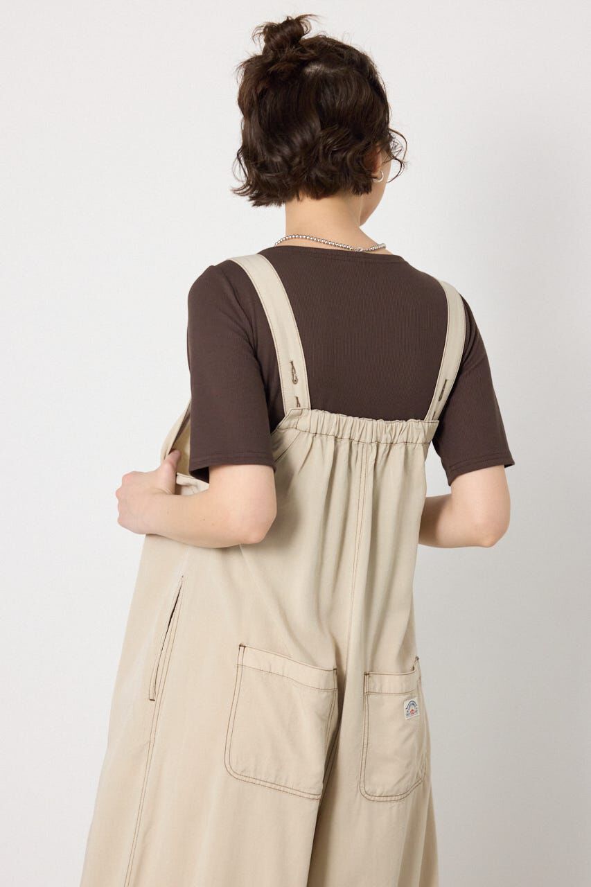 RODEO CROWNS「Thickness DENIMギャザーサロペット」|その他|