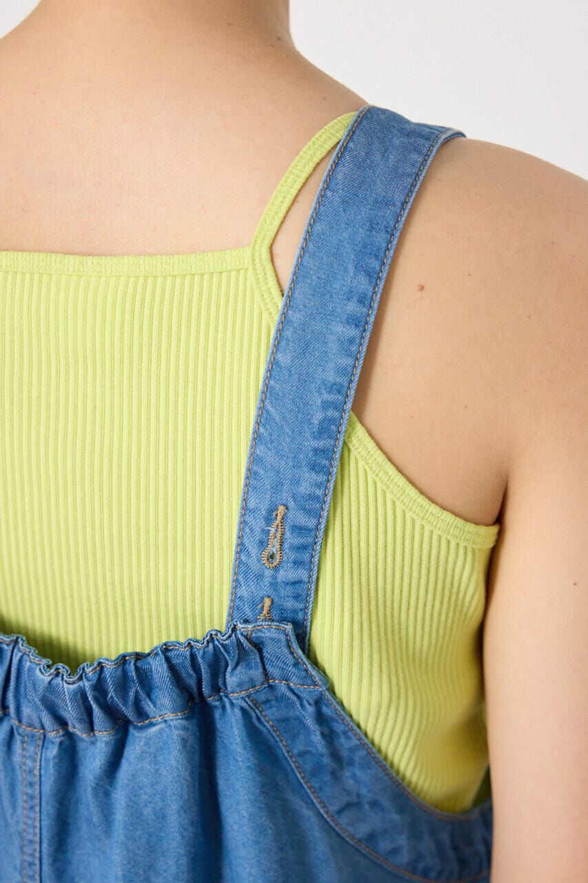 RODEO CROWNS「Thickness DENIMギャザーサロペット」|その他|