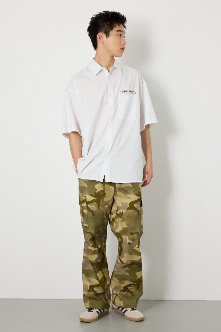 RODEO CROWNS「COOLMAX(R)ファブリック製・BLKletterシャツ」|シャツ・ブラウス|