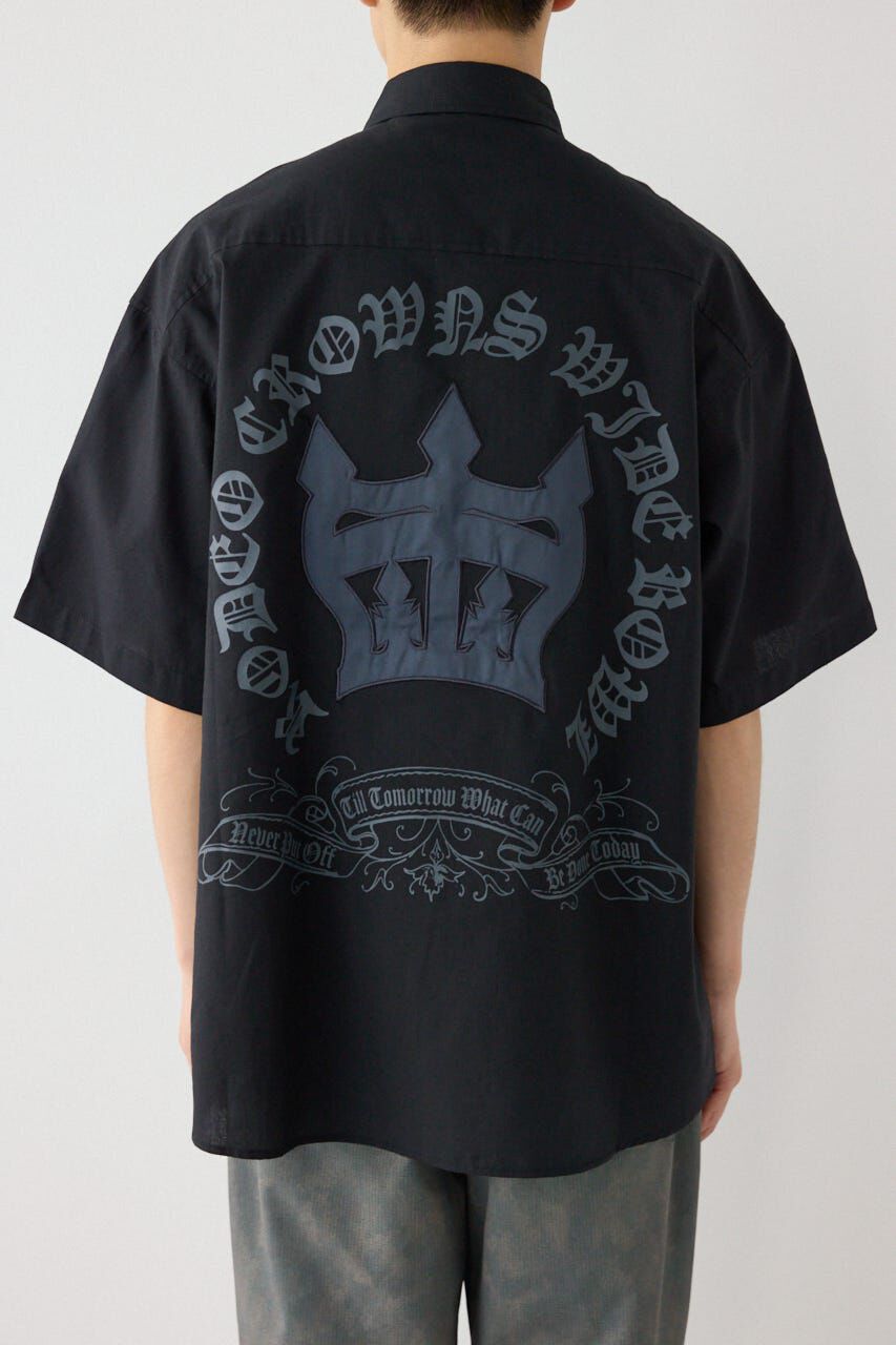 RODEO CROWNS「COOLMAX(R)ファブリック製・BLKletterシャツ」|シャツ・ブラウス|