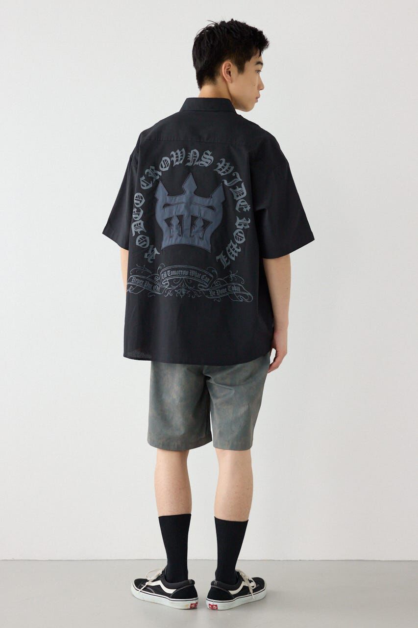 RODEO CROWNS「COOLMAX(R)ファブリック製・BLKletterシャツ」|シャツ・ブラウス|