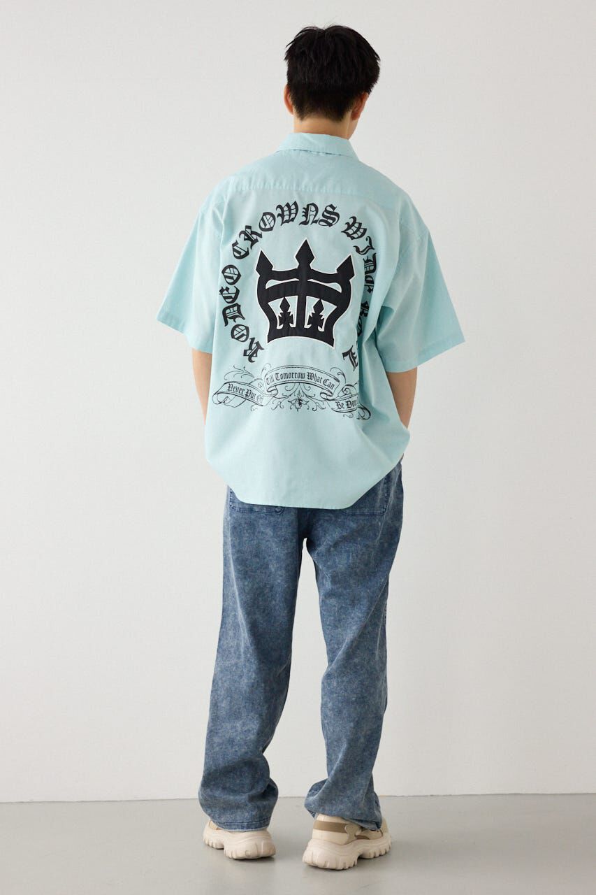 RODEO CROWNS「COOLMAX(R)ファブリック製・BLKletterシャツ」|シャツ・ブラウス|