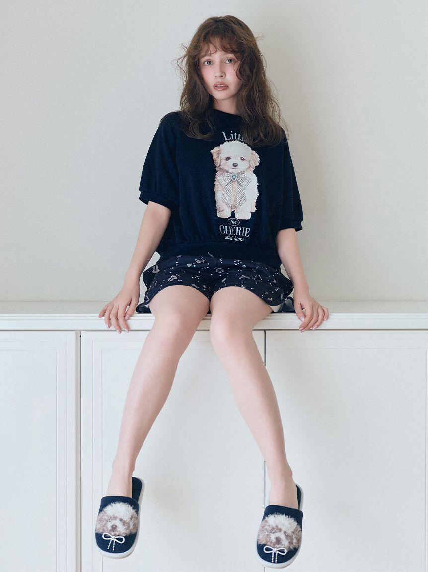SNIDEL HOME「DOGスウェットセットアップ」|ルームウェア|