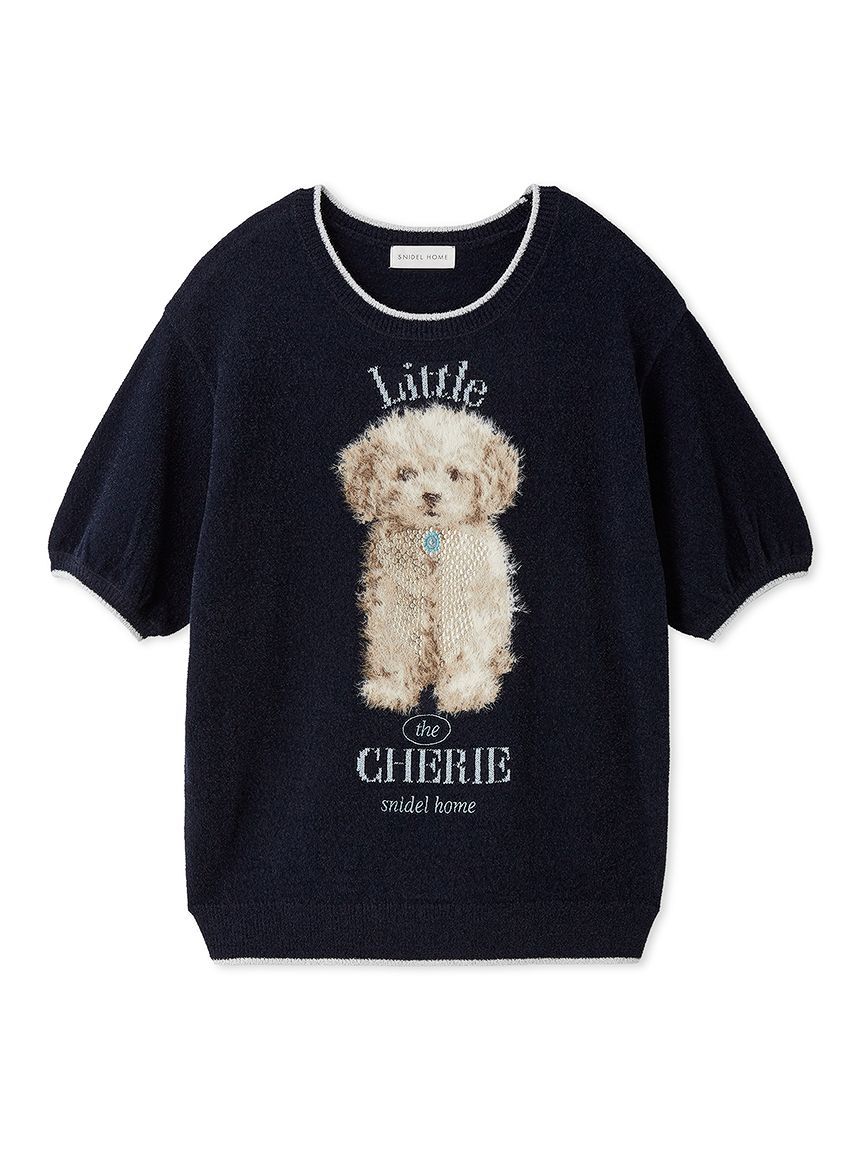 SNIDEL HOME「DOGラメジャガードプルオーバー」|ルームウェア|