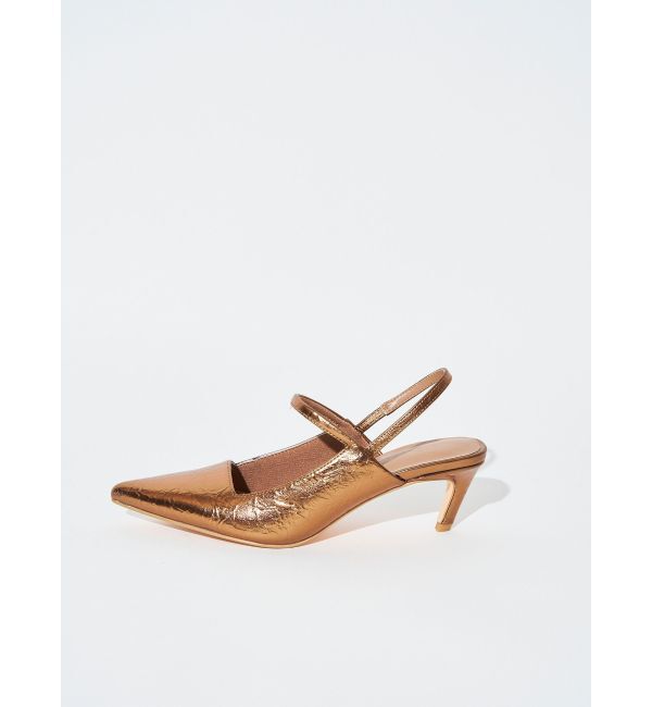 ELENDEEK「POINTED TOE MULE」|その他|ブロンズ