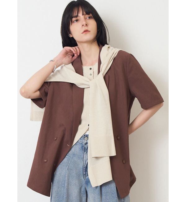 ELENDEEK「HALF SLEEVE TECH JK」|テーラードジャケット|