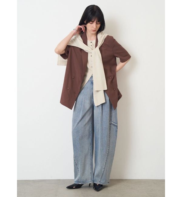 ELENDEEK「HALF SLEEVE TECH JK」|テーラードジャケット|